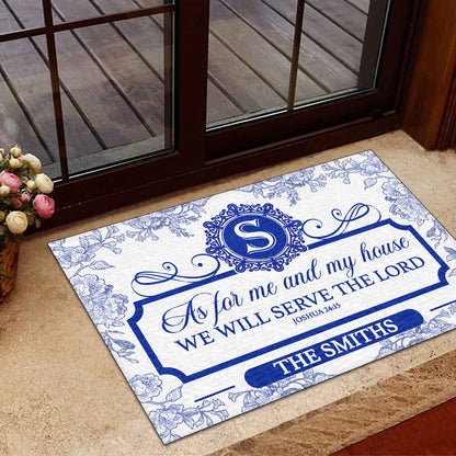 Bible Verse - Personalized Doormat for Home Decor