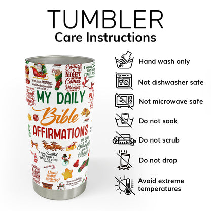 Faith Inspiration - Personalized Stainless Steel Tumbler