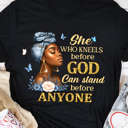 She Who Kneels Before God - Unisex T-shirt GMJSTS200076