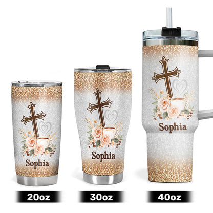 Faith Quote - Personalized Stainless Steel Tumbler