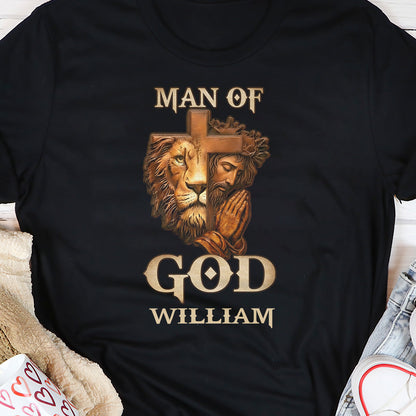 Man Of God - Personalized 2D Unisex T-shirt GMJSTS200042