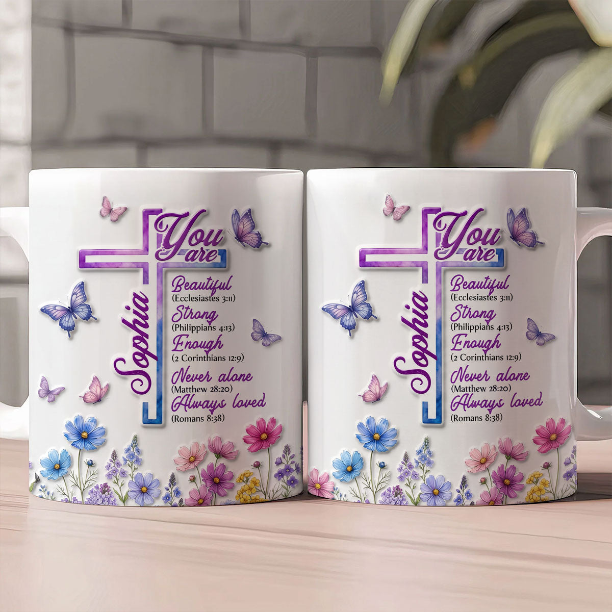 You Are Loved Always Enough - Personalized Ceramic Coffee Mug