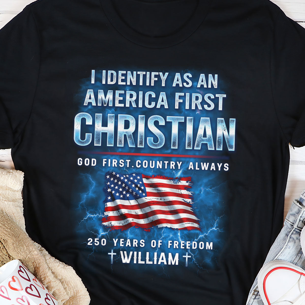 America 250th Anniversary - Personalized 2D Unisex T-shirt GMJSTS200037
