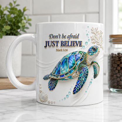 Mark 5:36 - Inspirational Christian Coffee Mug