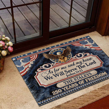 Bible Verse - Personalized Doormat for Home Decor