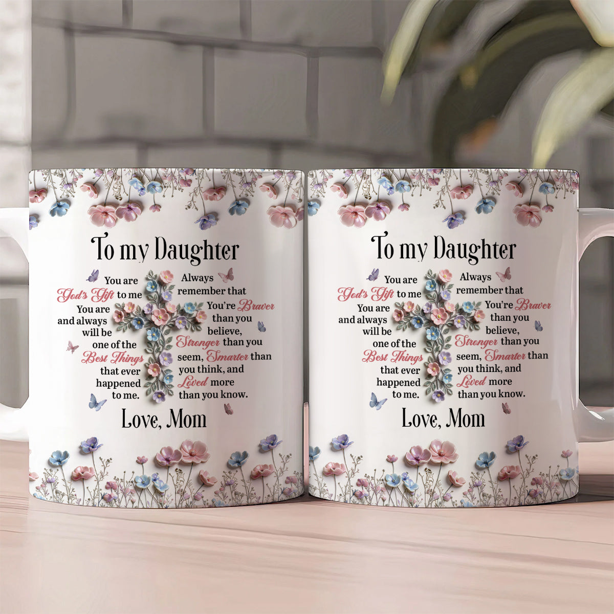 You Are Loved More Than You Know - Personalized Ceramic Coffee Mug