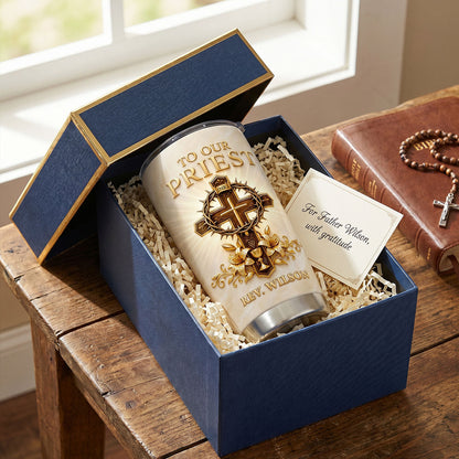 Faithful Shepherd - Personalized Tumbler