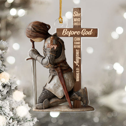 Faith-Themed - Personalized Acrylic Ornament GOJS10314