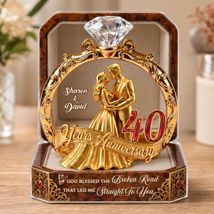 From First Kiss to Last Breath - Personalized Acrylic Plaque GAPJS10023