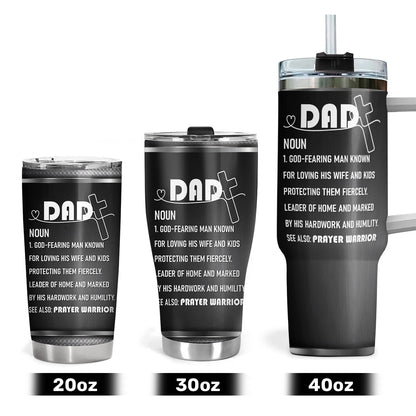 Best Dad Ever - Personalized Stainless Steel Tumbler 20oz