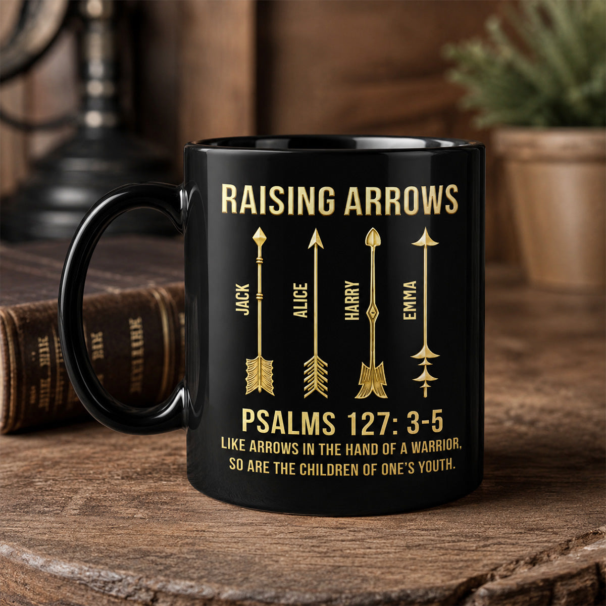 Raising Arrows - Personalized Coffee Mug for Dad