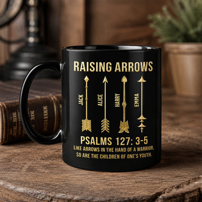 Raising Arrows - Personalized Coffee Mug for Dad