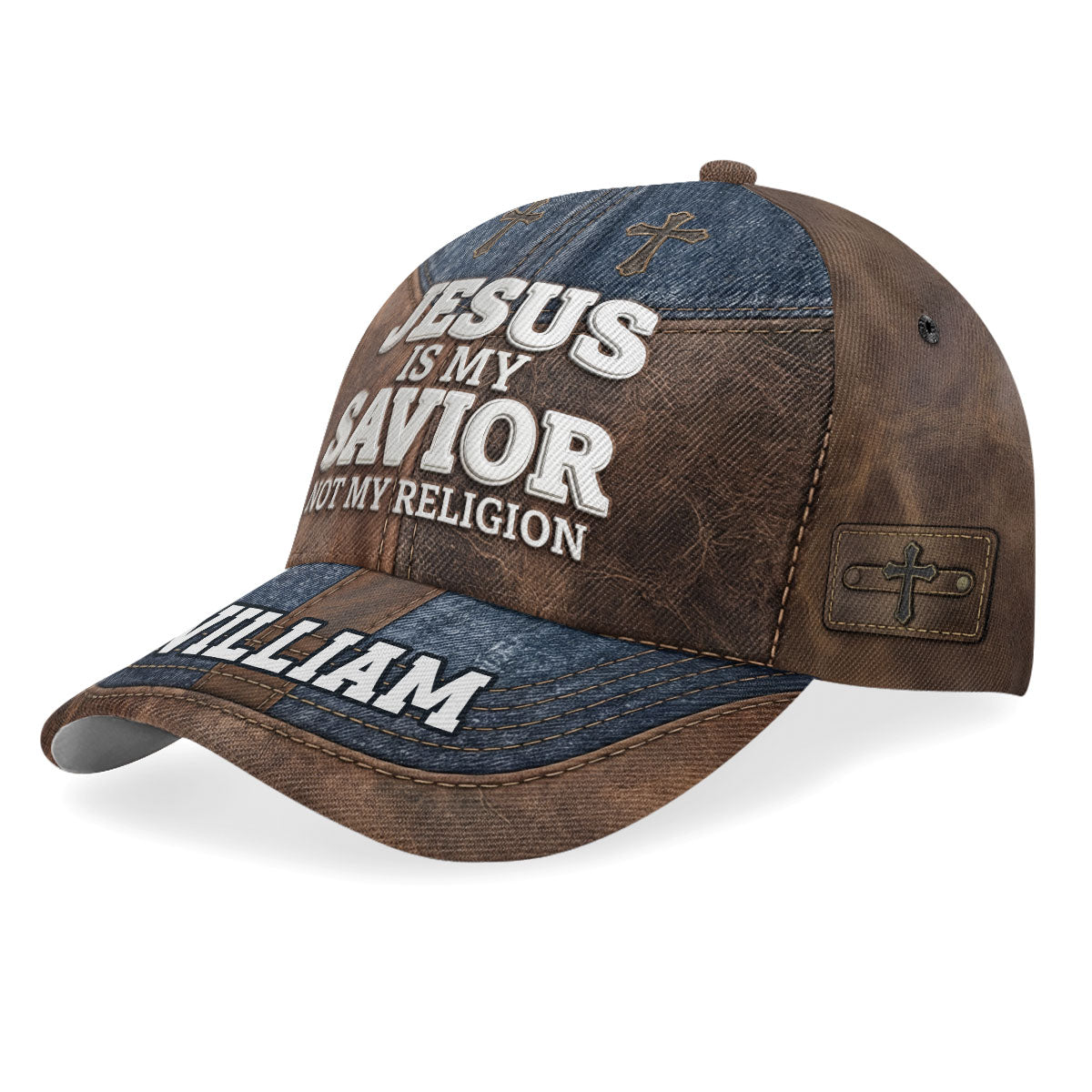 Jesus Is My Savior - Personalized Classic Cap - Christian Faith