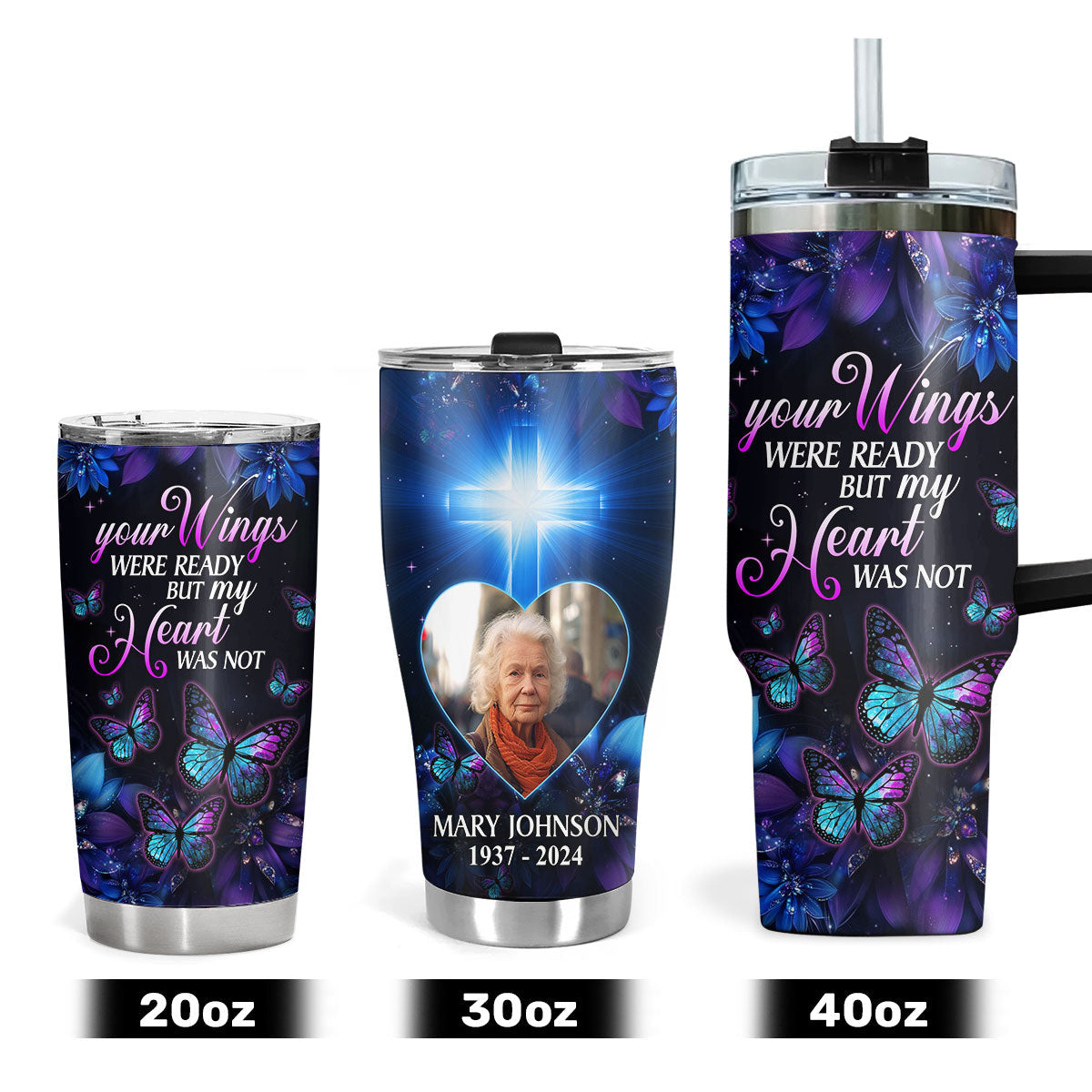 Memorial - Custom Stainless Steel Tumbler