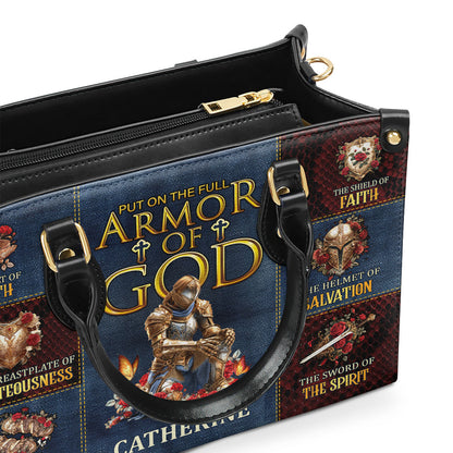 Armor Of God - Personalized Leather Handbag - Gift for Women GMJSLB200033