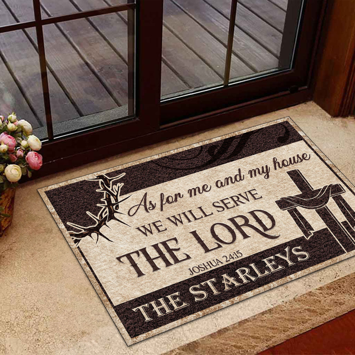 Faith Quote - Personalized Doormat for Home