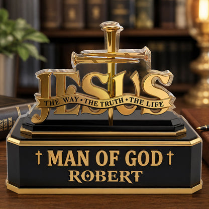 Jesus The Way The Truth The Life - Custom Shaped Acrylic GAPJS10052
