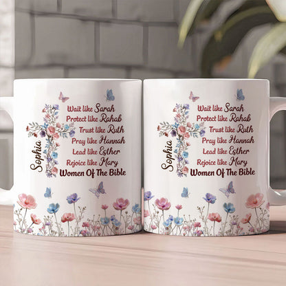Women Of The Bible - Personalized Ceramic Coffee Mug