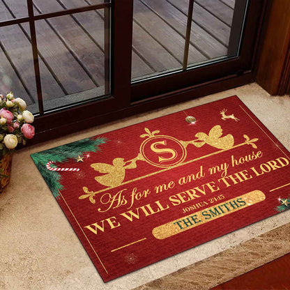 Bible Verse - Personalized Doormat for Home