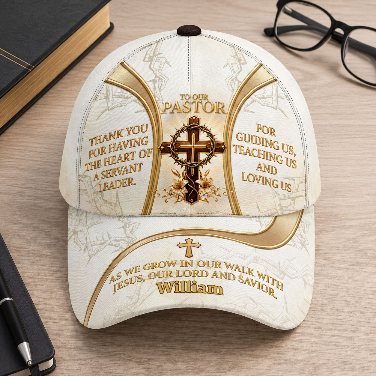 Heart Of A Servant Leader - Personalized Classic Cap