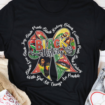 With God All Things Are Possible - 2D Unisex T-shirt GMJSTS200085