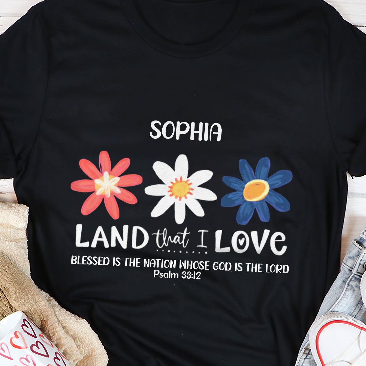 Land That I Love - Personalized 2D Unisex T-shirt GMJSTS200055