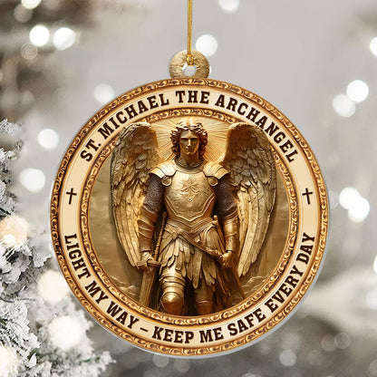 Archangel Michael Guardian - Acrylic Ornament GOJS10057