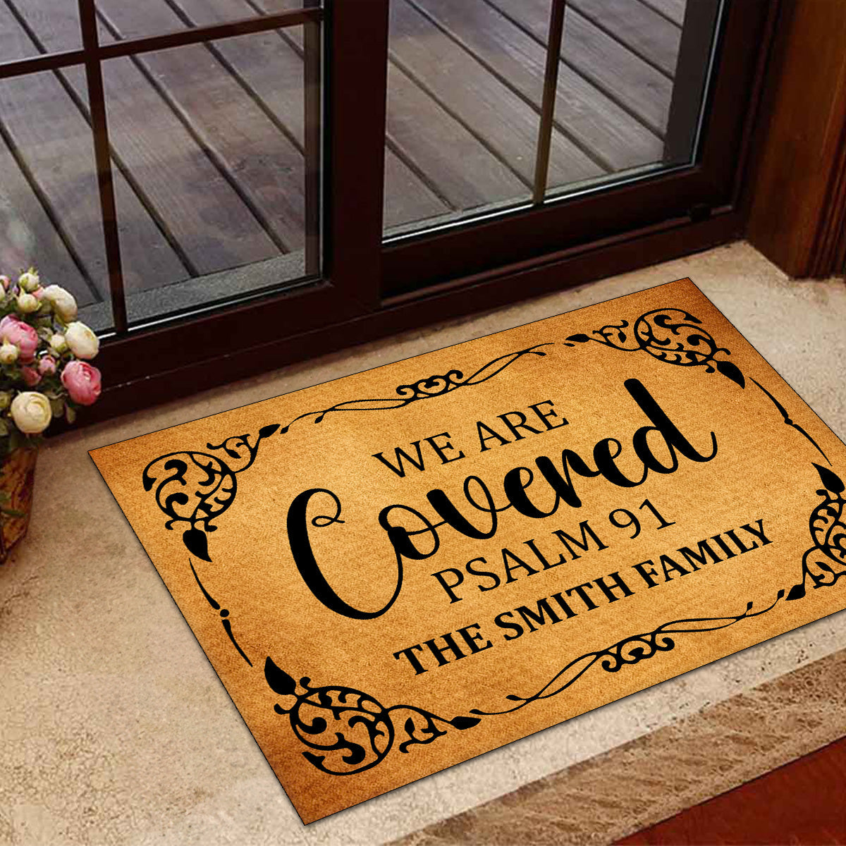 Faith-Inspired Doormat - Custom Home Decor GDMJS10086