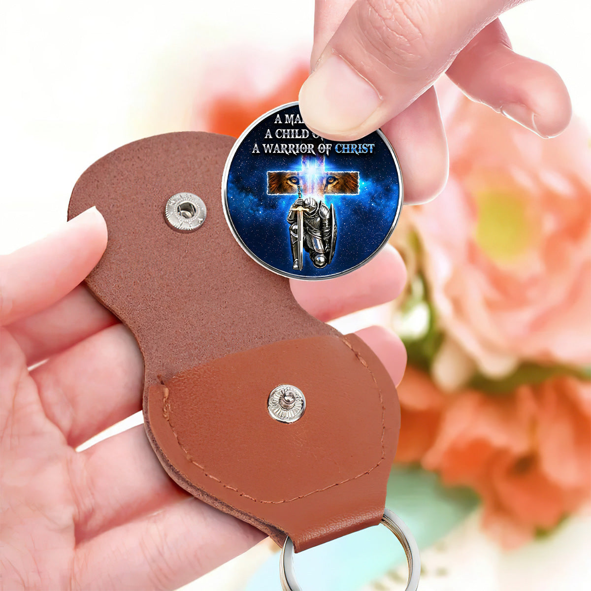 A Man Of God - Personalized Pocket Hug Keepsake