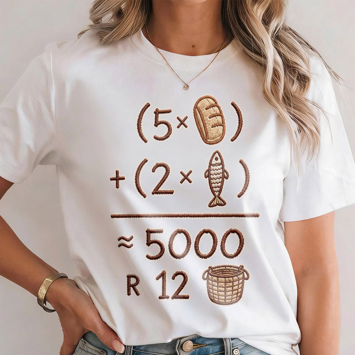 God Does Math His Way - 2D Unisex T-shirt GMJSTS200004