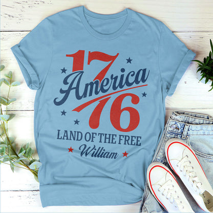 1776 America - Personalized Unisex T-shirt GMJSTS200053