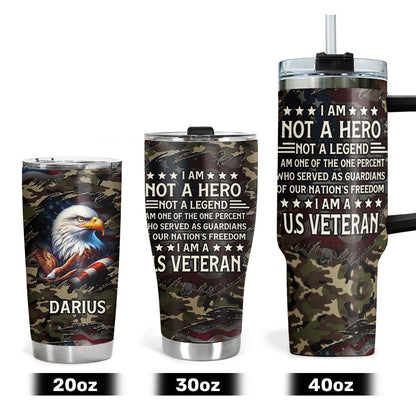 Honoring Service - Personalized Stainless Steel Tumbler