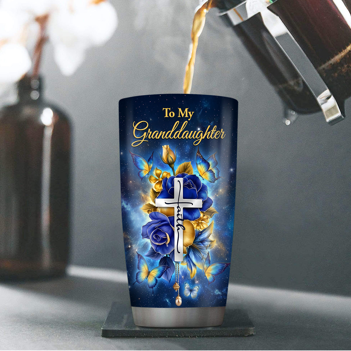 Endless Love In Every Sip - Personalized Stainless Steel Tumbler