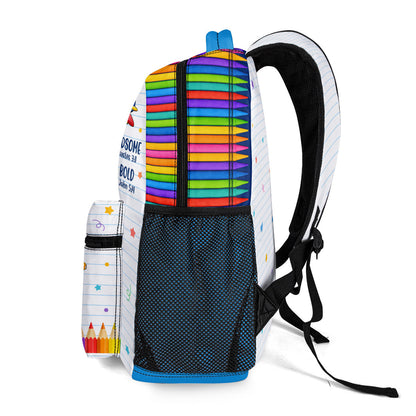 God Says I Am - Personalized Backpack for Kids