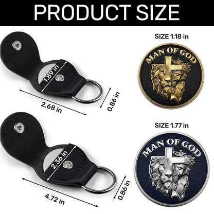 Man Of God - Personalized Pocket Hug Gift