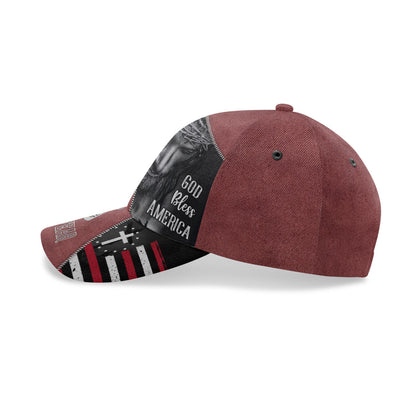 God Bless America - Personalized Classic Cap