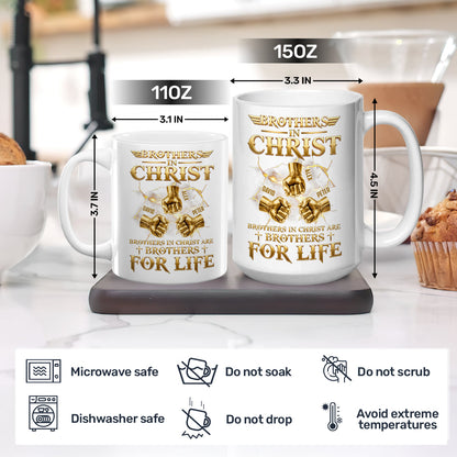 Christian Brotherhood For Life - Personalized Ceramic Coffee Mug
