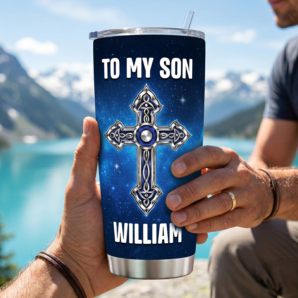 Faith Inspiration - Personalized Stainless Steel Tumbler