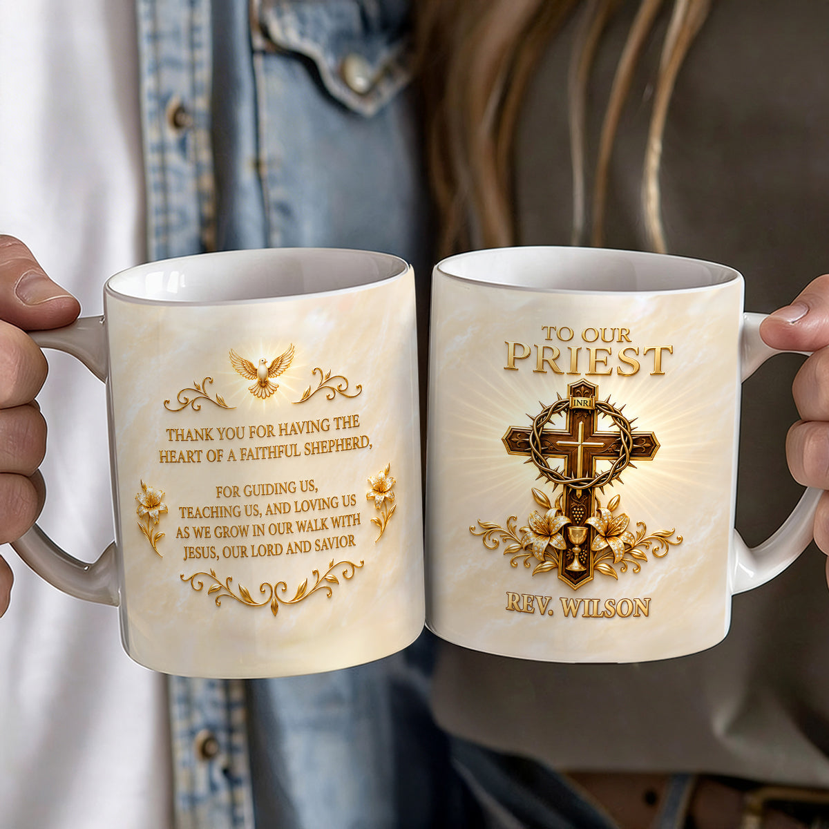 Faithful Shepherd - Personalized Mug