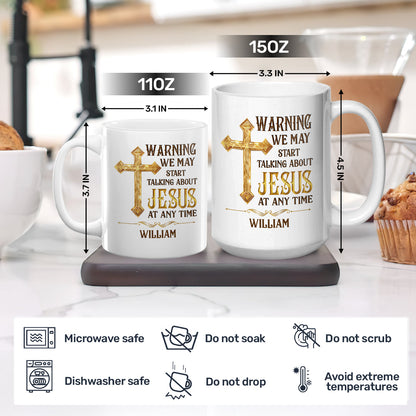 Funny Faith - Personalized Ceramic Coffee Mug