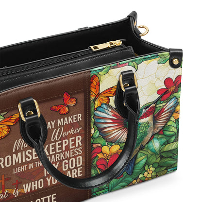 That Is Who You Are - Personalized Leather Handbag GMJSLB200087