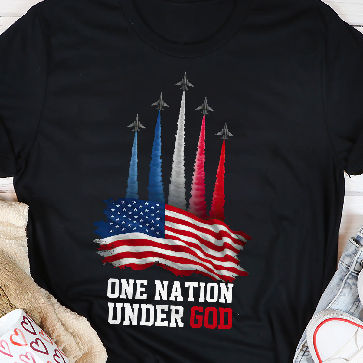 One Nation Under God - Unisex T-shirt GMJSTS200058