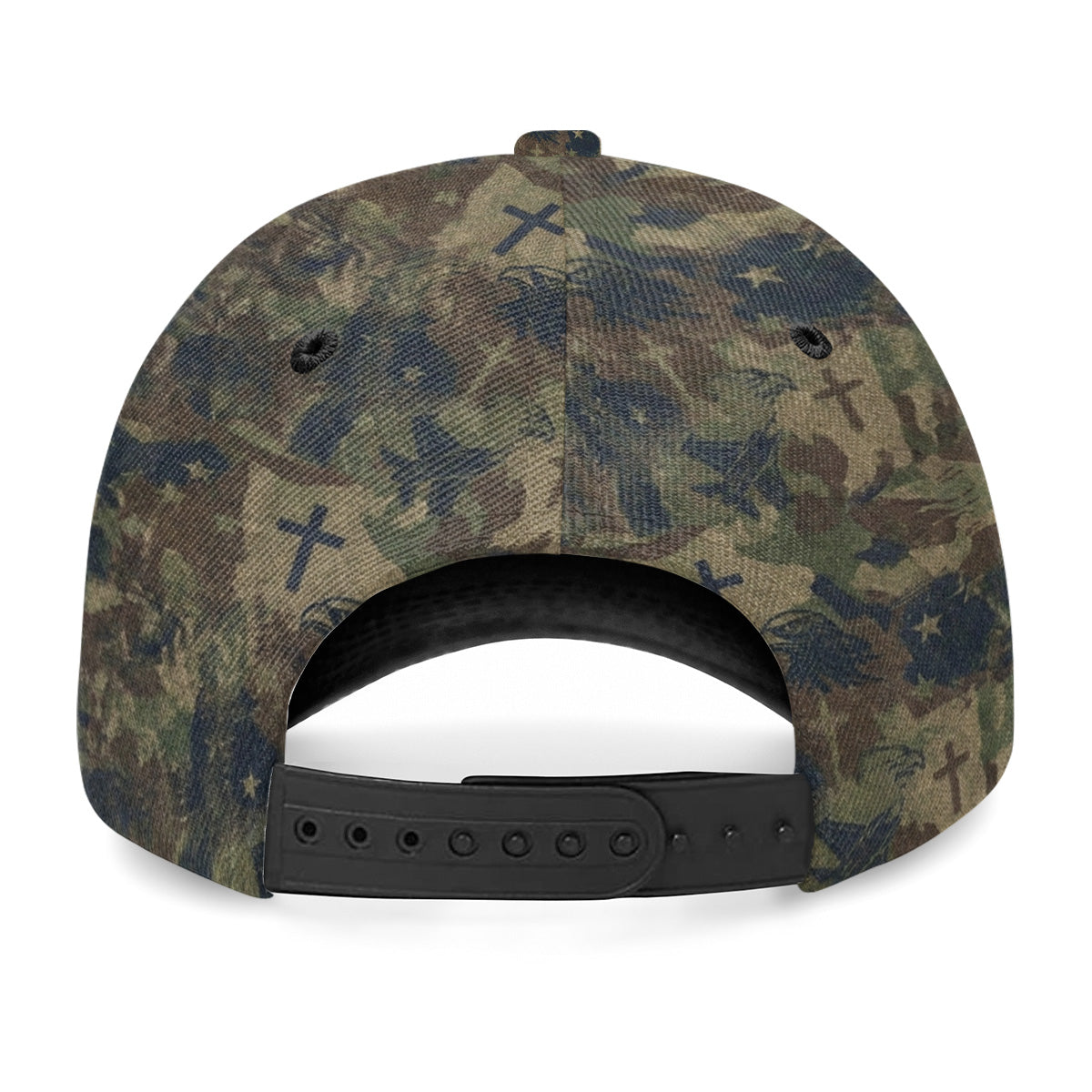 Faith and Service - Personalized Camo Classic Cap