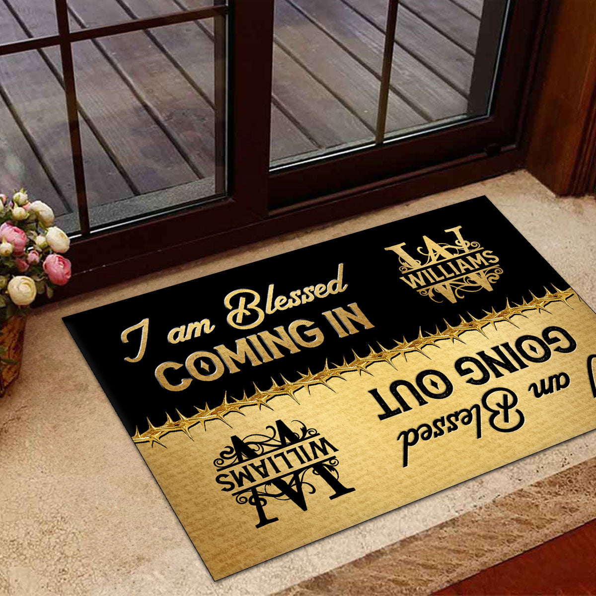 Eternal Blessing - Personalized Doormat for Family