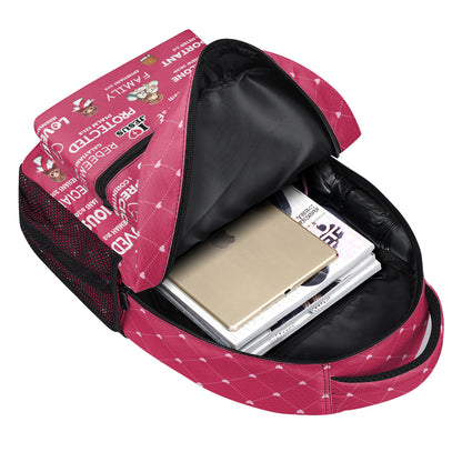 God Says I Am - Personalized Christian Backpack