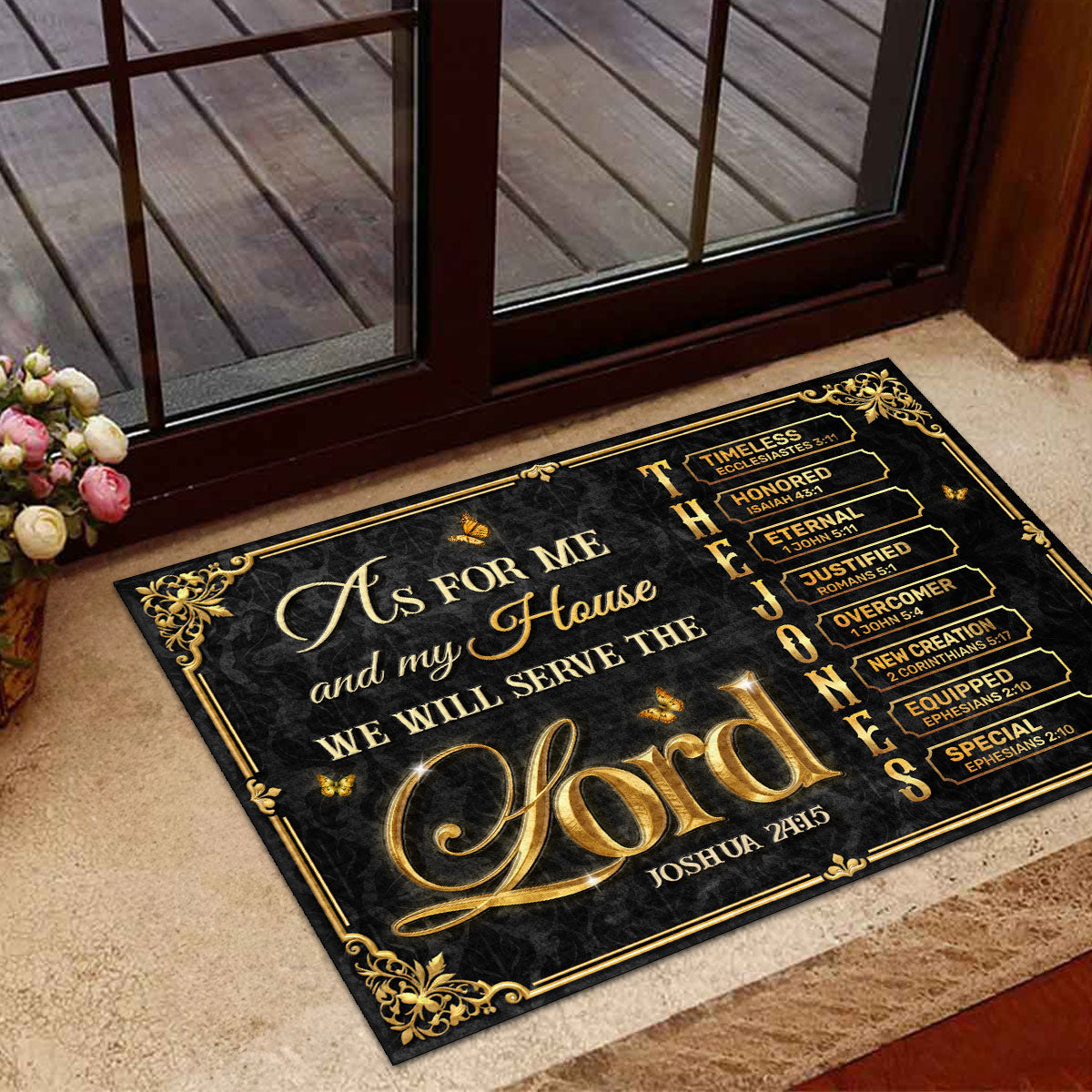 Durable Doormat - Indoor/Outdoor Welcome Mat