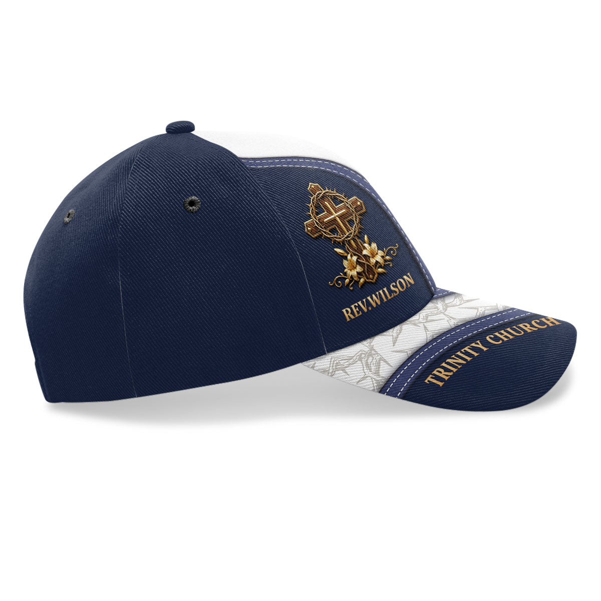 My Preacher, Teacher, Shepherd - Personalized Classic Cap
