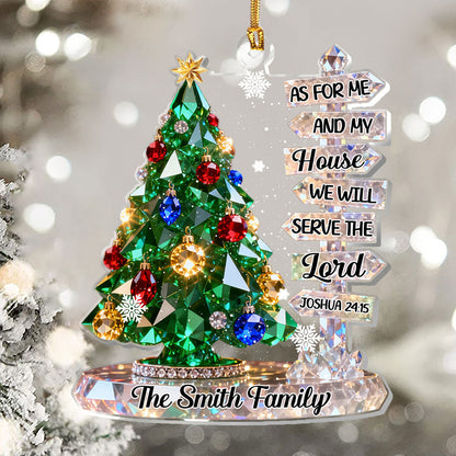 Bible Verse - Personalized Acrylic Ornament GOJS10027