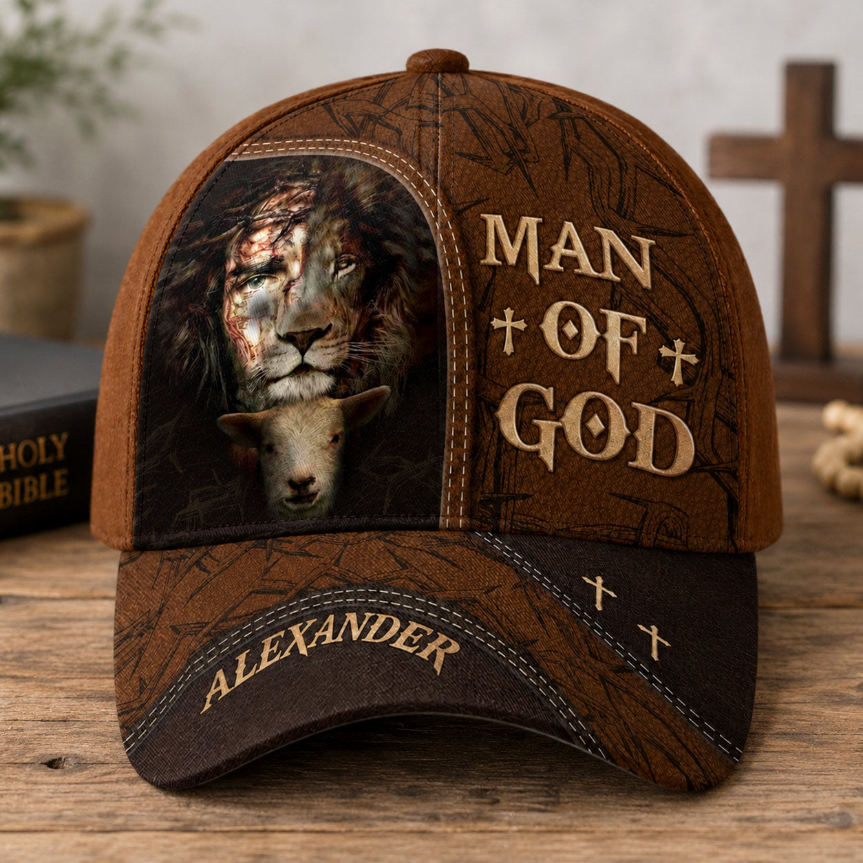 Man Of God - Personalized Classic Cap for Him