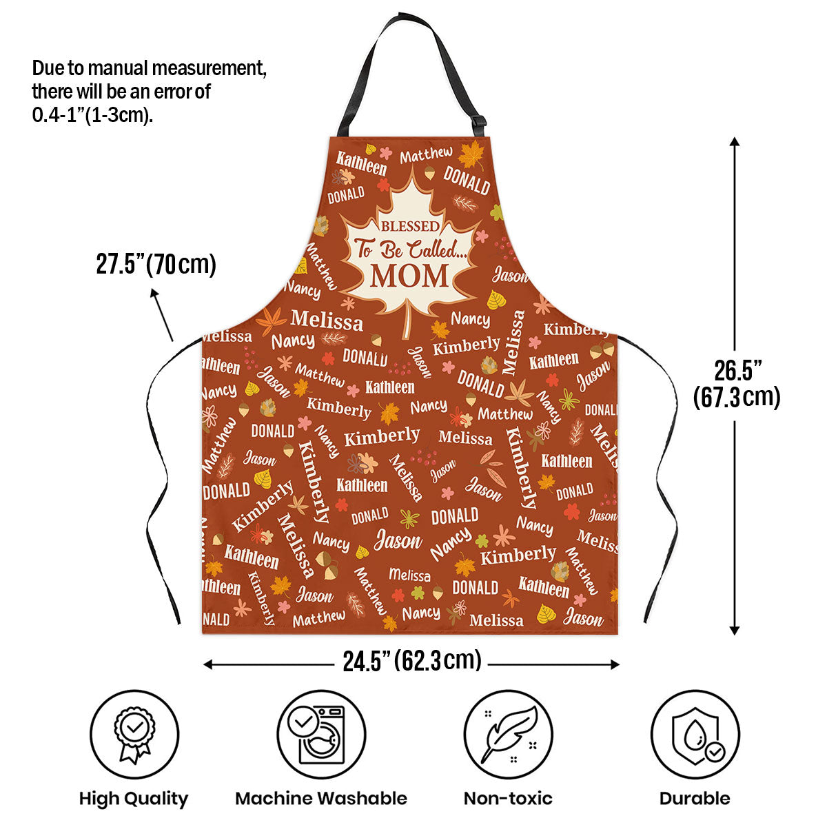Blessed To Be Called Grandma - Personalized Apron